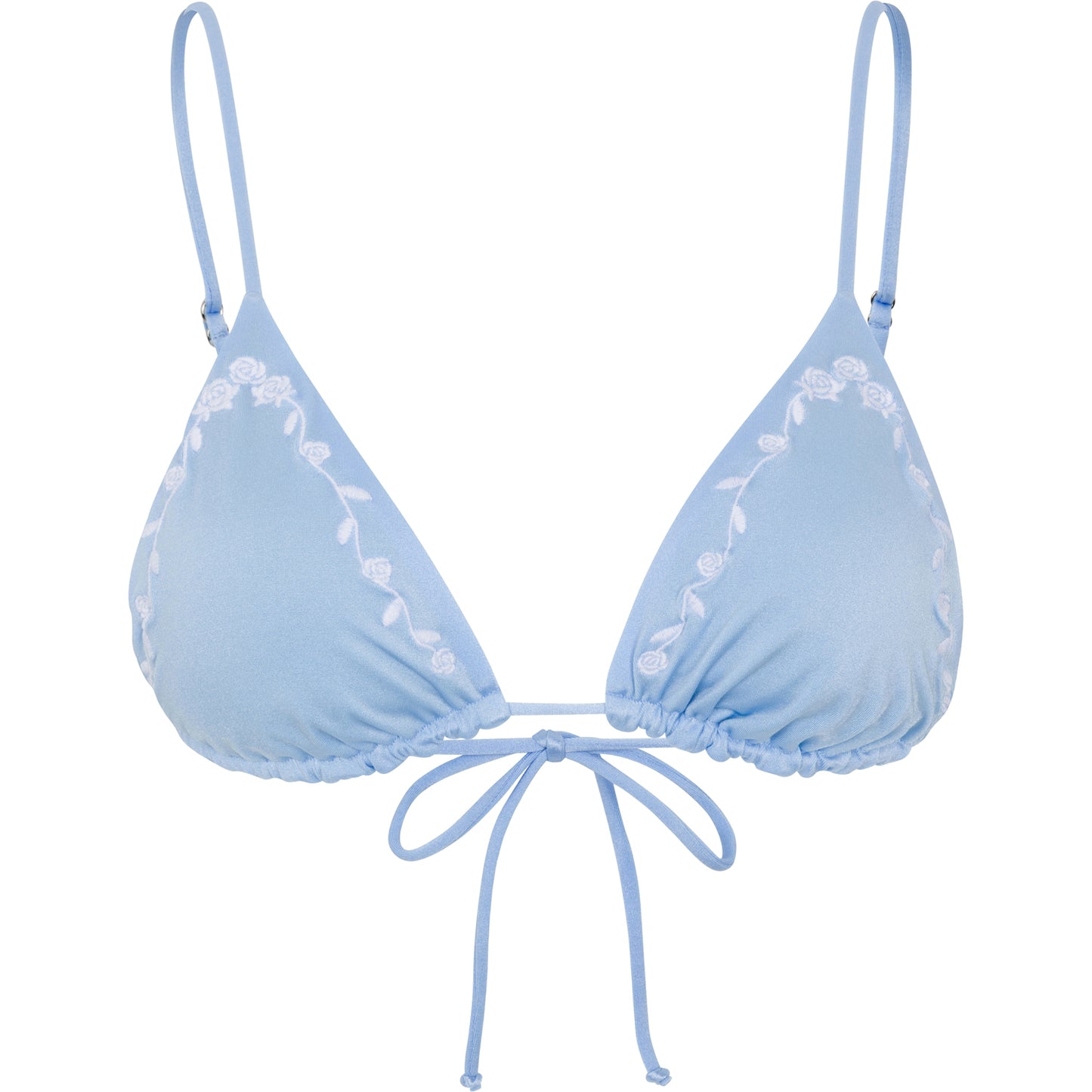 Juliet Bikini Top - Light blue
